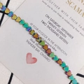 Flat heart-shaped hematite beads with rainbow metallic plating for DIY jewelry making - Colorful