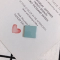 16mm quadratisches mintgrünes Acryl-Zubehör für DIY Handyhüllen und Schmuck - Teal (15#)