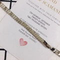 Detailed view of gold arrow-shaped metal beads chain for DIY jewelry making - String (Approx 114 Units) / Light gold