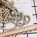 Perle in resina rotonda oro opaco da 4 mm per creazione di gioielli e artigianato fai-da-te - 6mm / Perlina Color Caramello (KP2917-9) / Oro Opaco