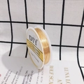 0.3mm gold color-preserving copper wire on spool for DIY jewelry and accessory making - 0.3mm x 20m / Gold
