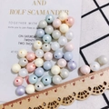 Assortimento di perle pastello macaron da 10mm per la creazione di gioielli fai da te - 10mm / Perlina Color Caramello (KP2917-mix) / Colori Misti