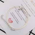 Collar ajustable de cordón de cuero blanco crema con cierre de langosta plateado y cadena - 1.5mm / Blanco Roto