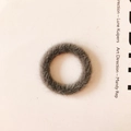 Dunkelgrauer Plüsch-Anhänger in Ringform mit weicher Nerzimitat-Textur für DIY-Schmuck - Dunkelgrau (2#)