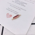 Rose pink faceted crystal connector with gold trim for DIY bracelet and necklace jewelry - Deep Pink Oval Faceted Connector (2#)
