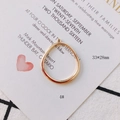 Detailansicht goldener Tropfen-Anhänger 33x28mm für DIY-Schmuckherstellung - 33*28mm / Gold Tränenrahmenstil (4#)