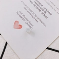 Accessori per gioielli a cuore bianco traslucido per nail art e artigianato DIY - 8# Bianco K