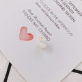 Accessorio gioielli con gancio placcato oro 18k su un ciondolo in pietra bianca - Oro #11