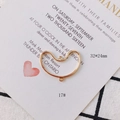 Detail eines gewellten Herz-Anhängers aus Goldlegierung für Schmuck-DIY, Größe 32x24mm - Gold Wellenherzstil (17#)