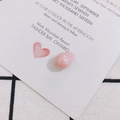 Polished pink teardrop pearl bead for DIY jewelry making with smooth glossy finish - Pink
