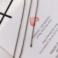 Retro bronze O-shaped basic chain for DIY necklaces and handmade jewelry accessories - 1.5*2mm / Bronze