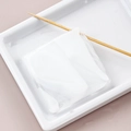 White semi-transparent silicone kneading mat with flexible frosted texture for baking - Single / 9# (White)