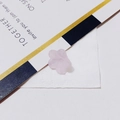 DIY floral resin accessory in soft pink-purple hue for handmade jewelry making - Lavender