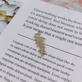 Pendentif feuille dorée polie avec tige pour fabrication de bijoux DIY - Forme de Feuille(2#) / Argent