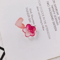 Pink gradient plum blossom resin flower bead for DIY jewelry making accessories - Pink Gradient Plum Blossom (6#)