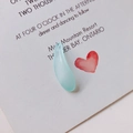 Light blue frosted petal leaf pendant with hole for creative DIY jewelry making - 1# Blue