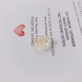 DIY yellow heart-shaped translucent crystal glass bead with engraving for jewelry making - Light Yellow Heart Shape (4#)