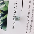 Hellblaue Harzperle in Blumenform für DIY-Schmuckherstellung und Handwerksprojekte - Hellblau (1#)