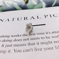 Minimalistischer weißer Anhänger in Fünfblättrige Blumenform für DIY-Schmuck - Weiß (14#)