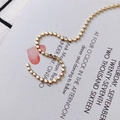 Macro view of gold plated square bead chain for DIY jewelry making and necklace design - Half Meter / 2*1mm / Gold