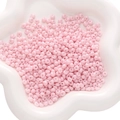 Perles en verre rose doux pour la fabrication de bijoux faits main et accessoires - 450g/Paquet (Environ 4500 Pcs) 5x5mm, Trou ~1mm / Rose Clair