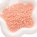 Perles en verre en vrac 5x5mm rose pêche pour la création de bijoux DIY à la main - 450g/Paquet (Environ 4500 Pcs) 5x5mm, Trou ~1mm / Rose Orangé