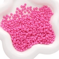 Perles de rocaille gouttes en verre rose vif 5x5mm pour la création de bijoux - 450g/Paquet (Environ 4500 Pcs) 5x5mm, Trou ~1mm / Rose rouge