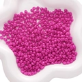 Perles de verre en forme de goutte magenta 5x5mm pour la création de bijoux DIY - 450g/Paquet (Environ 4500 Pcs) 5x5mm, Trou ~1mm / Fuchsia