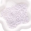 3x6mm white acrylic peanut beads with double holes for DIY jewelry making and crafts - 3x6mm 10g/Pack About 260pcs / White