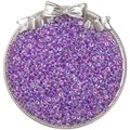 DIY glass seed beads in iridescent light purple for handmade jewelry making and crafts - 10g/Pack (2x4mm) / Dark Purple