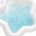 Light blue 1x3mm square glass crystal beads for DIY jewelry making and bracelets - Square Beads / 1x3mm (1g/Pack, Approx. 50 Pcs) / Blue