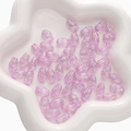 Iridescent purple acrylic tulip flower beads for DIY jewelry and accessory making - Tulip / 10 Pieces/Pack (8x13mm) / Purple