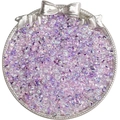 Hellviolette schillernde 4mm Glasperlen für DIY-Schmuckherstellung in Silbertablett - 4mm, 10g/Packung (ca. 110 Stück) / Lila Serie