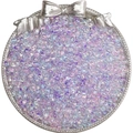 4mm Aurora AB Glasperlen für DIY Schmuckherstellung und handgemachte Armbänder - 4mm, 10g/Packung (ca. 110 Stück) / Lila-Blaue Serie