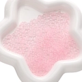 Frosted pink glass micro beads for DIY crafts in a white star-shaped container - 2-3.5mm (30g/Pack) / Pink