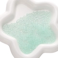 Frosted mint green translucent glass beads without holes for DIY jewelry making - 2-3.5mm (30g/Pack) / Light Green