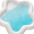 Frosted light blue seed beads in a star dish for handmade DIY jewelry crafts - 2-3.5mm (30g/Pack) / Lake Blue