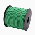 Green 3mm faux suede cord for DIY jewelry making on a black plastic spool - 3mm 4m/Pack / Emerald Green