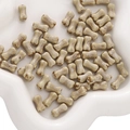 DIY ceramic bone beads in cream with brown speckles for handmade jewelry making - 6x12mm (2 Pieces/Pack) / Khaki