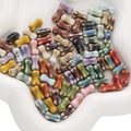 Handmade bone-shaped ceramic beads in vibrant kiln-fired glazes for DIY jewelry making - Random Mixed Colors