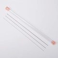 Three sizes of stainless steel beading needles with a transparent storage tube - 0.3/0.5/0.7mm (Multi-Size)