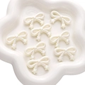 Ciondoli a fiocco aurora cangianti con stelle per gioielli fatti a mano fai-da-te - Fiocco Stella / Confezione da 5 (34x20mm) / Beige