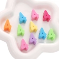 Perline colorate in acrilico numero 4 per gioielli fai-da-te e portachiavi a mano - Numero 4