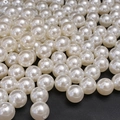 DIY craft beads white ABS faux round pearls with pre-drilled holes for jewelry making - Round Bead (Style 25)