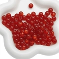 10mm semi-transparent red resin cat-eye beads for DIY necklace and jewelry making - 10mm (10 Pcs/Pack) / Red