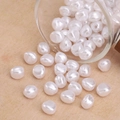 Baroque style white irregular ABS pearl beads for DIY handmade jewelry and necklaces - Corn Bead Style (#55)