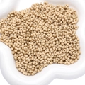 4x6mm beige acryl pindakralen voor DIY sieraden maken en geweven armbanden accessoires - 500g/Pak ca. 10000 Stuks / Khaki