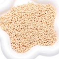DIY crème acryl kralen in pindavorm met dubbele gaten voor handgemaakte armbanden - 500g/Pak ca. 10000 Stuks / Oranje