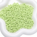 4x6mm lichtgroene acryl pinda kralen voor DIY handgemaakte armbanden en kettingen - 500g/Pak ca. 10000 Stuks / Grasgroen