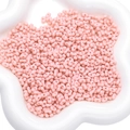 Matte roze acryl pinda kralen met dubbele gaten voor DIY sieraden maken en ambachten - 500g/Pak ca. 10000 Stuks / Roze